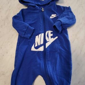 Nike Royal Blue Kids Footie One Piece